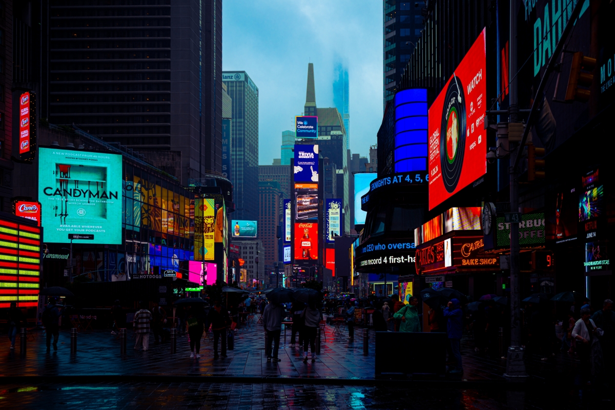 Vibrance in the Rain