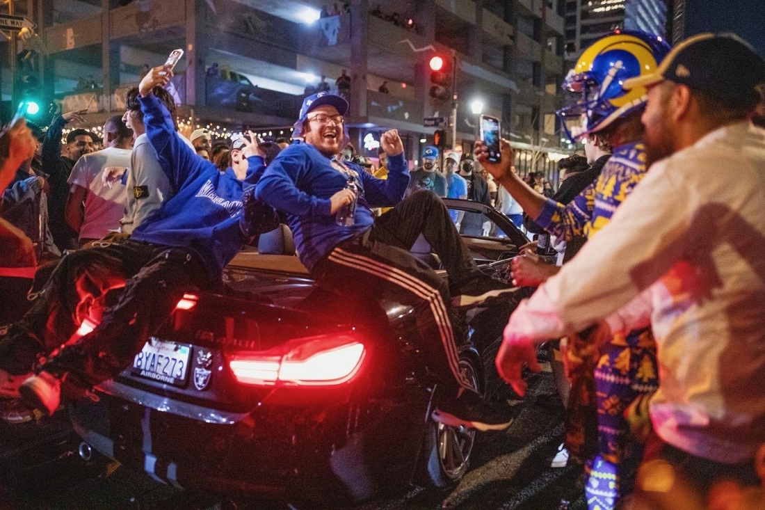 Los Angeles Rams Super Bowl celebrations