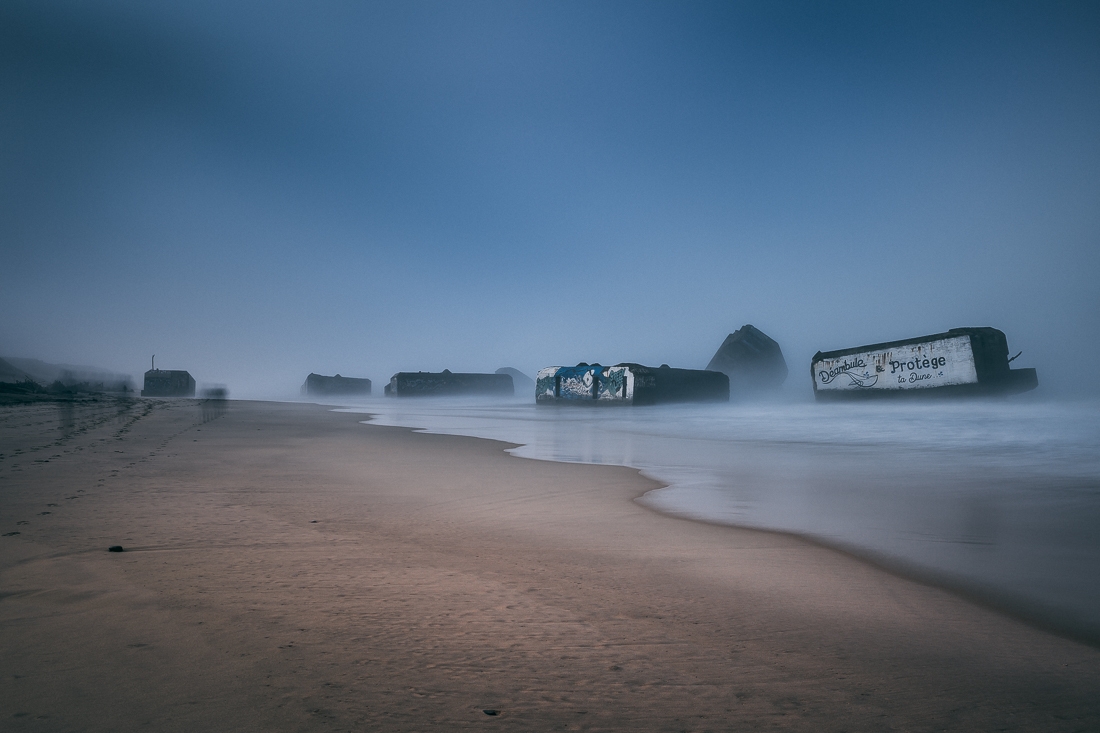 Atlantic wall - In the mist