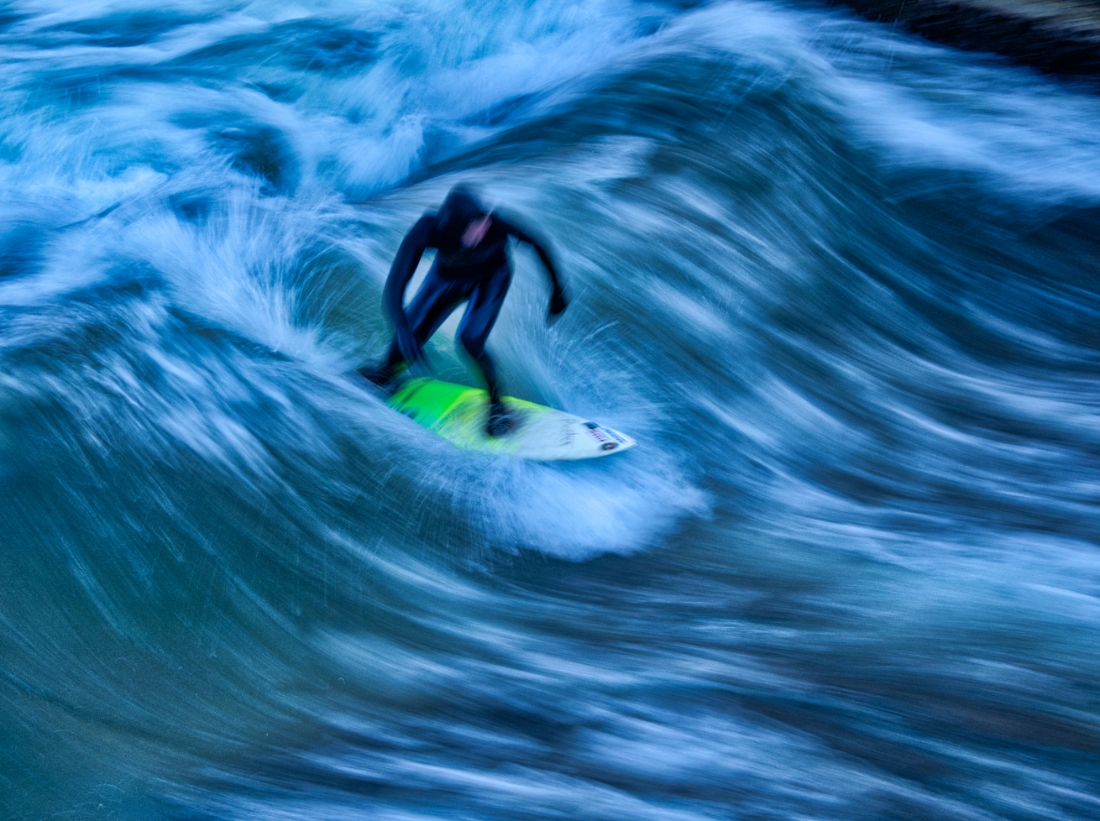 Surfing the Eisbach
