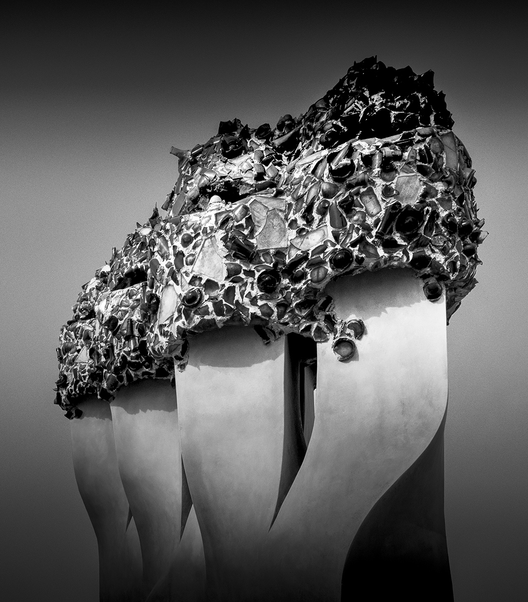 The roof of Casa Mila (La Pedrera)    