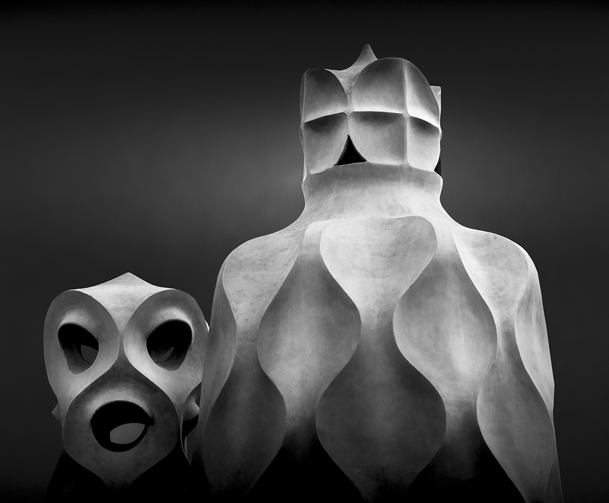 The roof of Casa Mila (La Pedrera)    