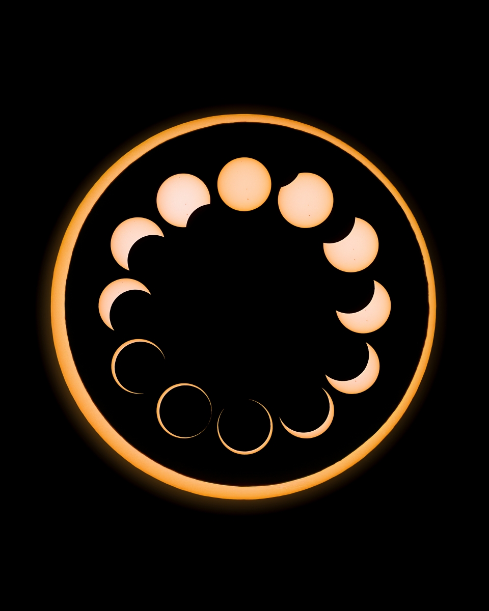 Tempus Solis Ignea Annulos  (The Fiery Rings of The Sun Over Time) 