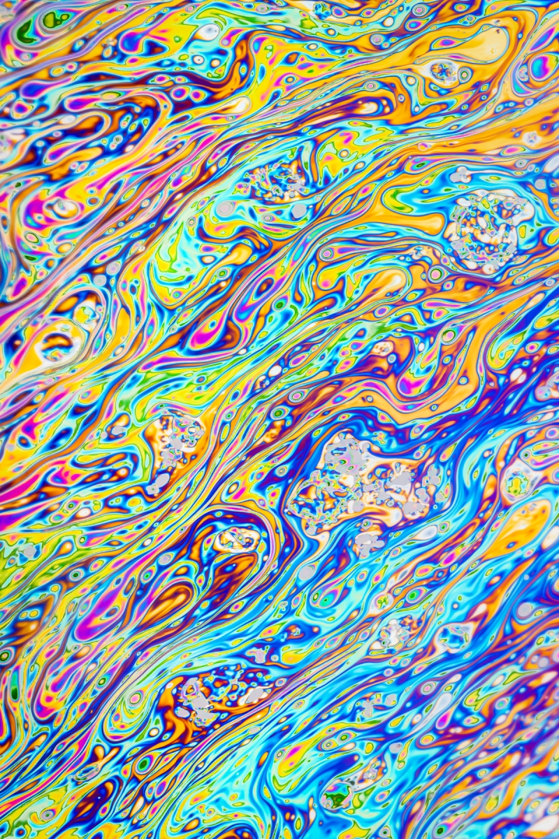 The many faces of a soap bubble