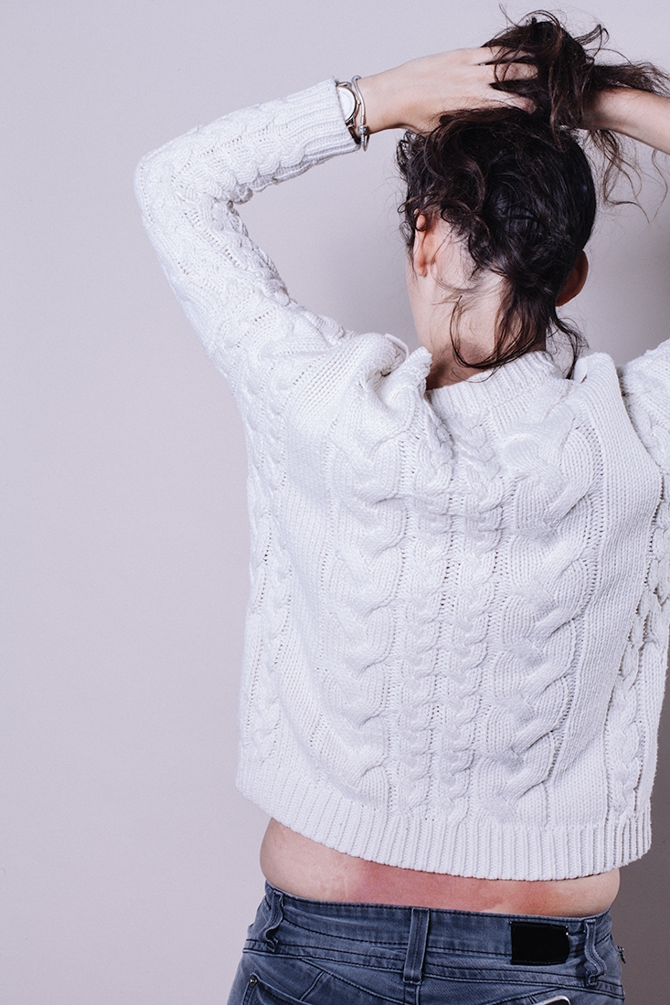 I didn’t fall down the stairs