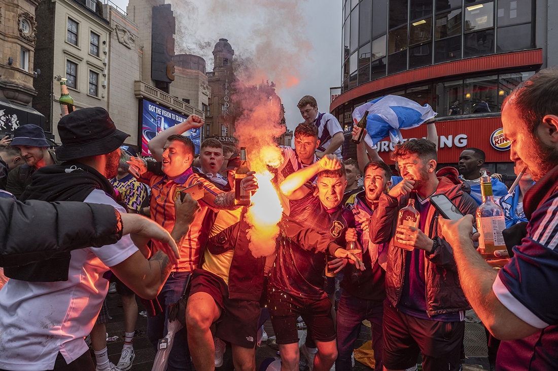 Tartan Army descend upon London for EURO20