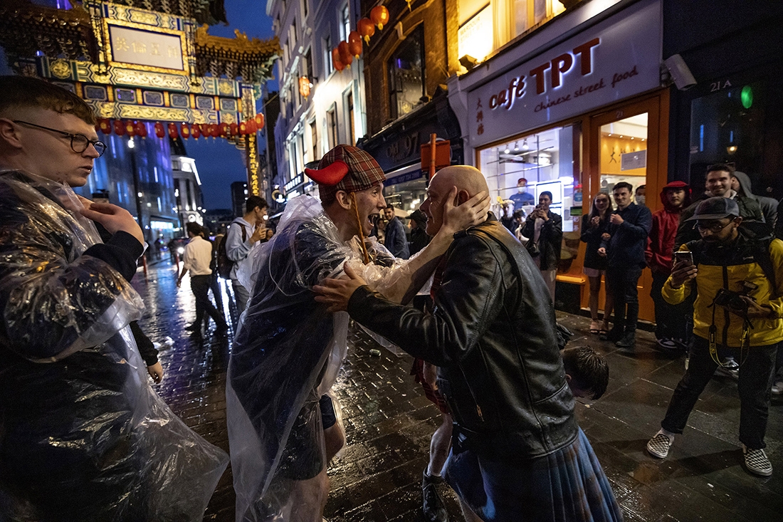 Tartan Army descend upon London for EURO20