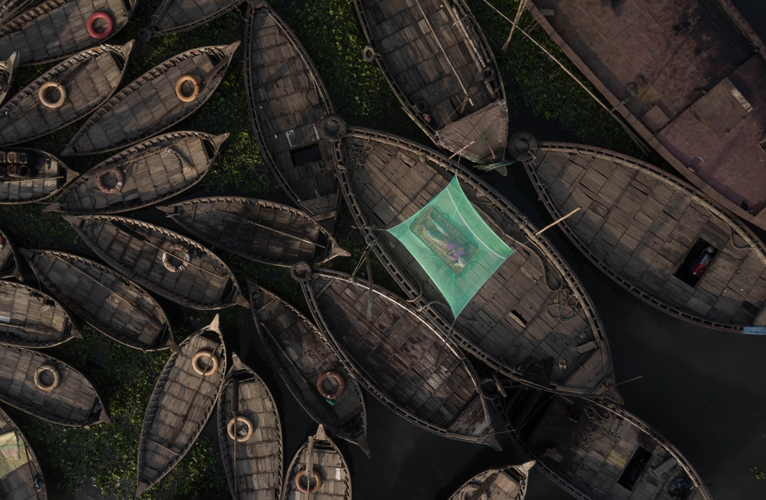 Sleeping on boat