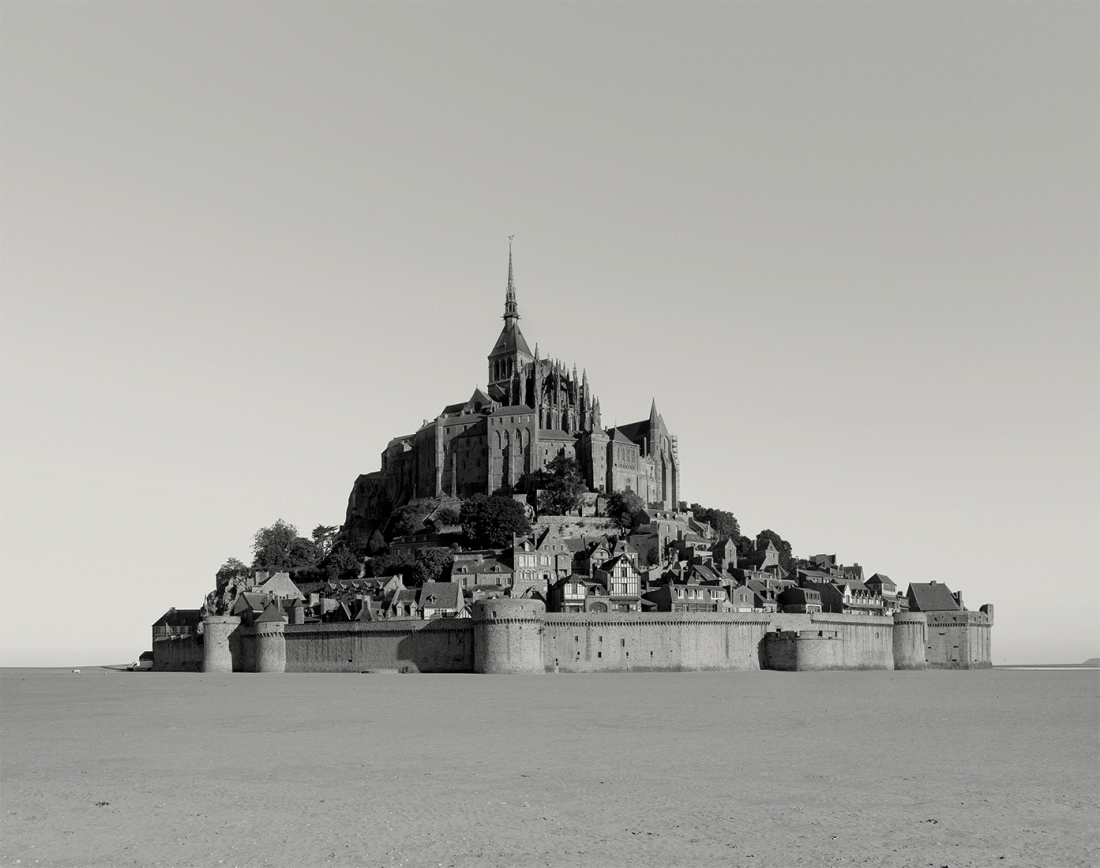 Mont-Saint-Michel at the morning