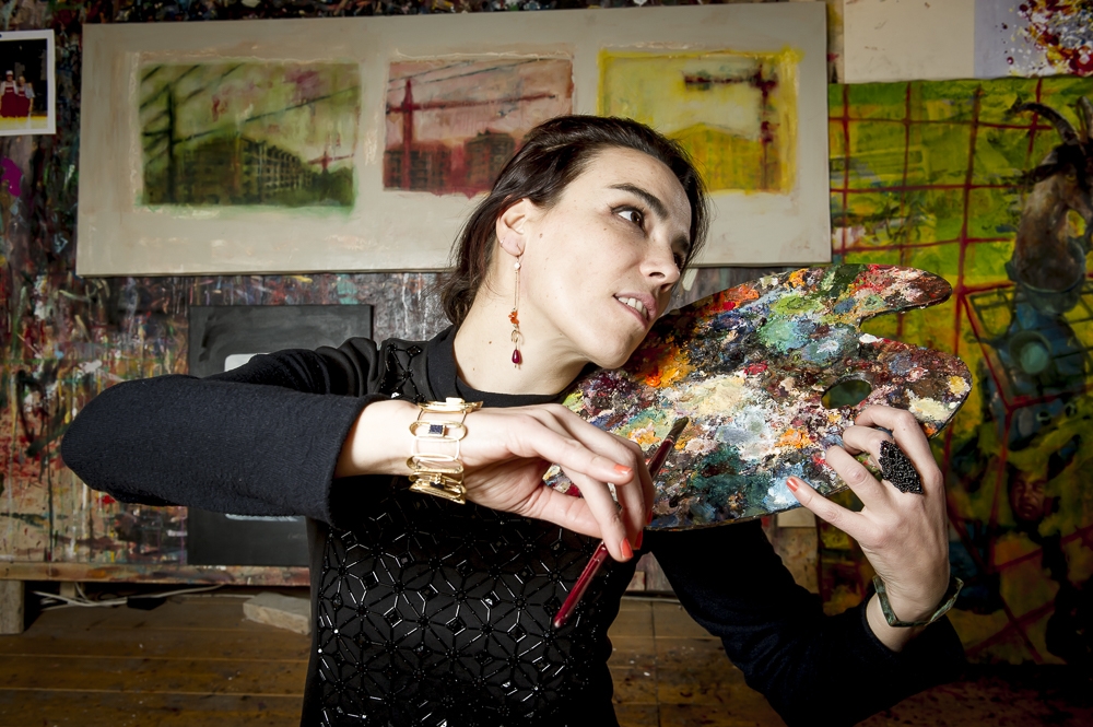 Take a brush and paint your music