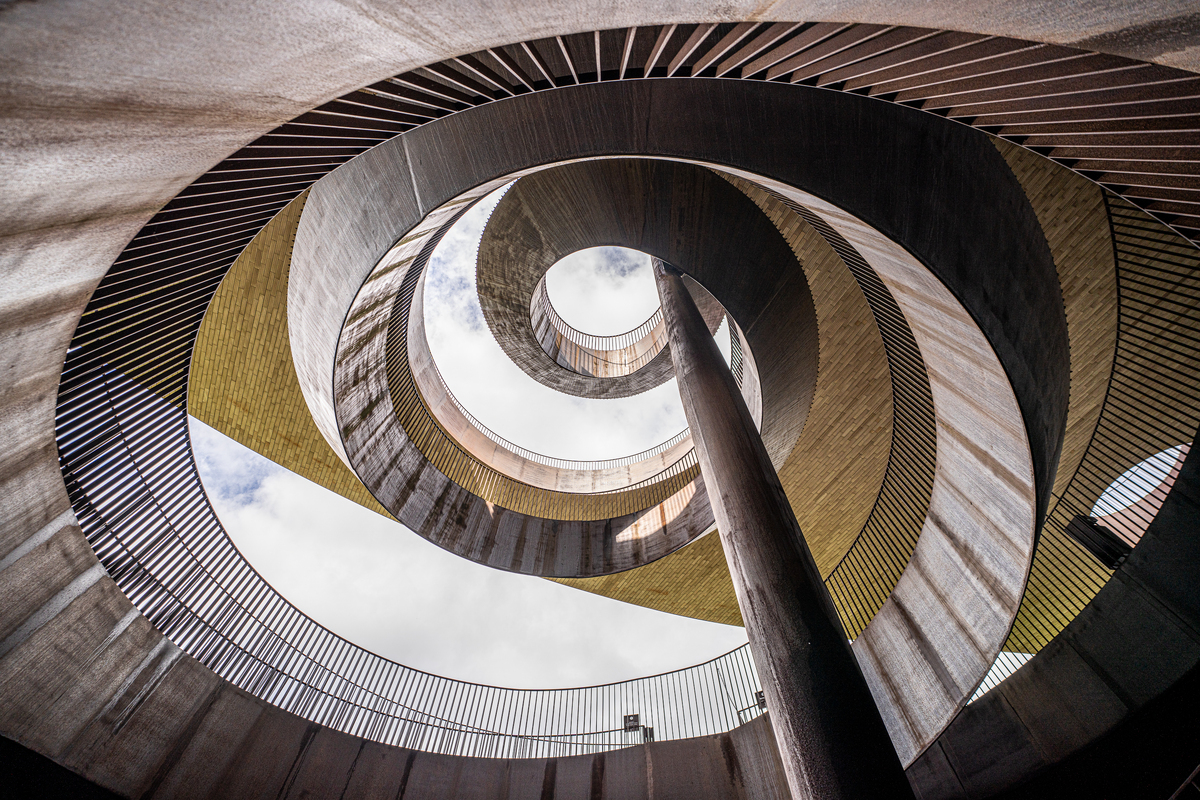 Spiraling to the sky