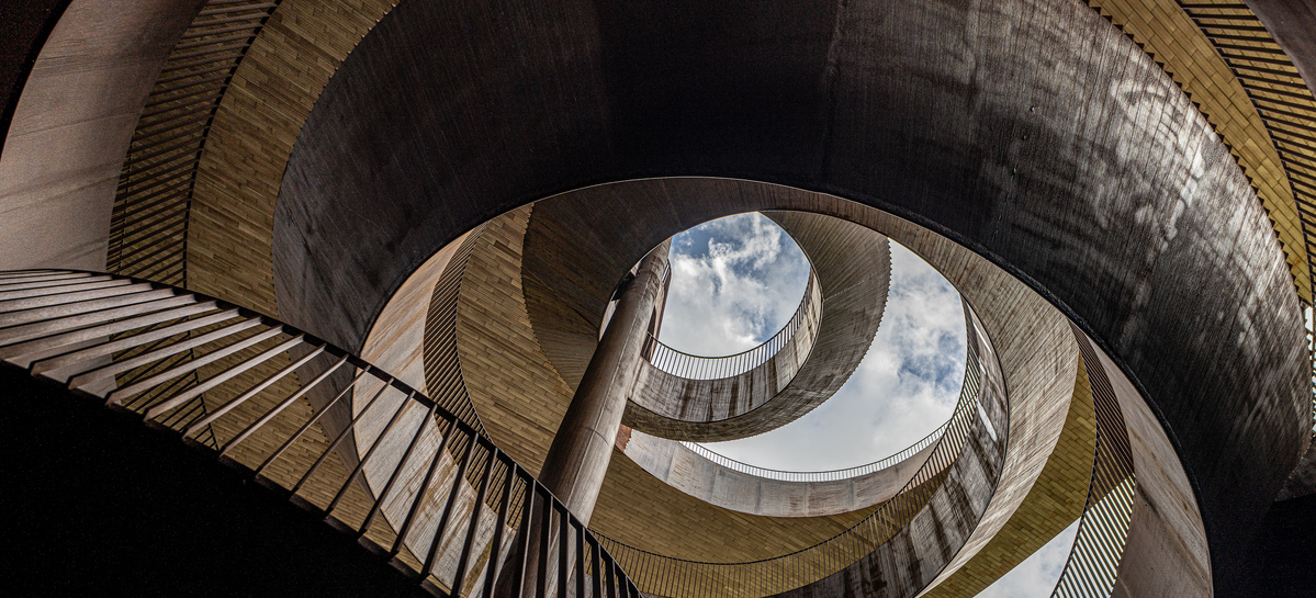 Spiraling to the sky