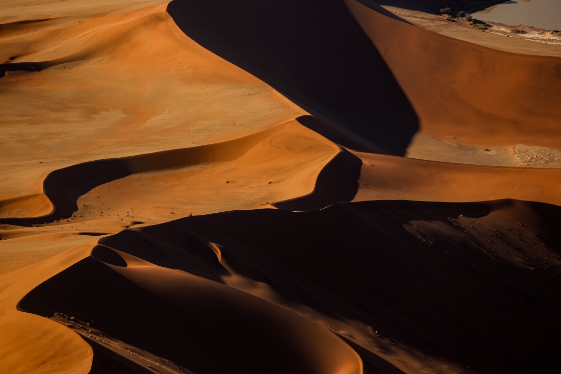 shadow of the sand