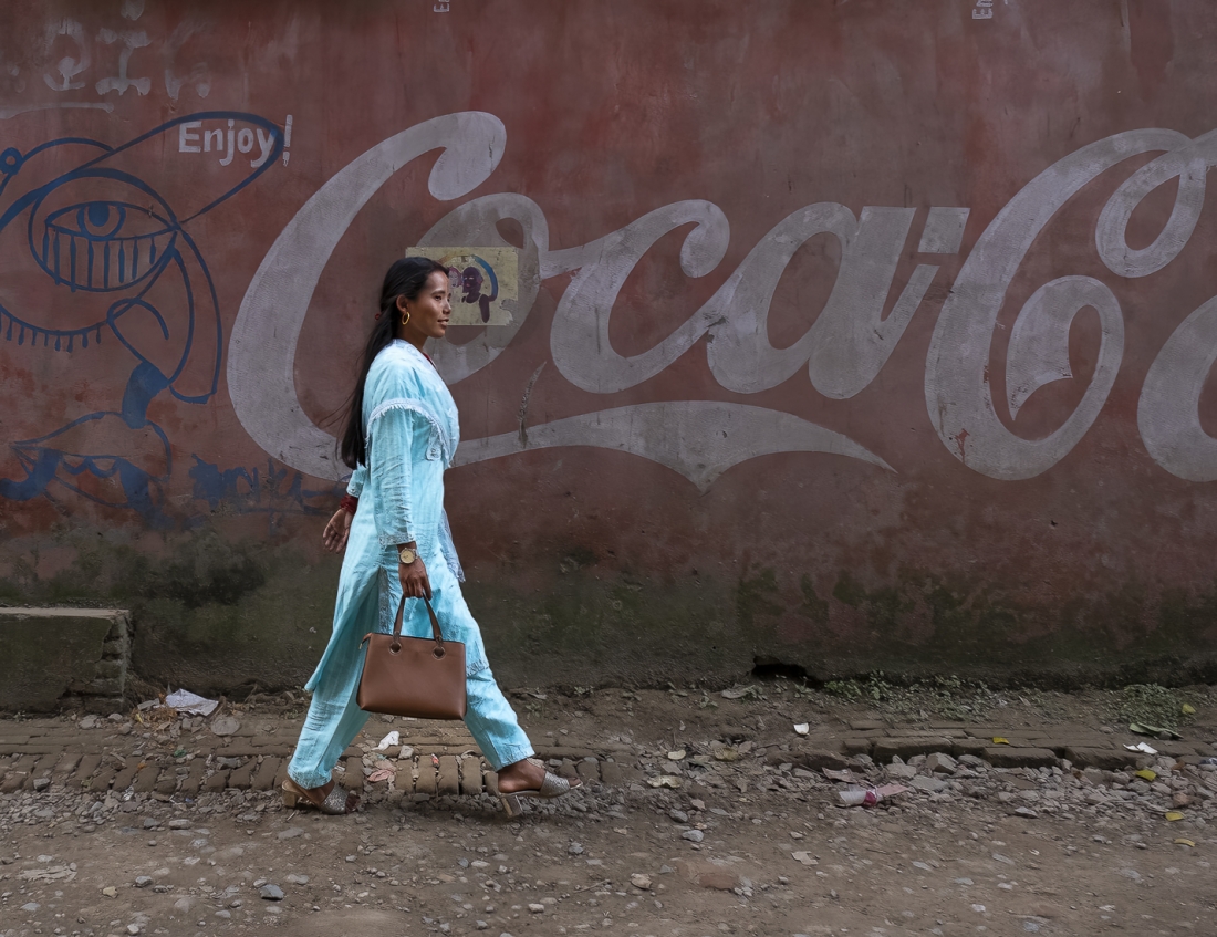 Coca-Cola lady