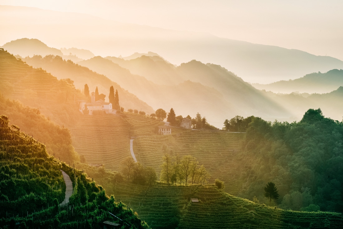 The Prosecco Hills of Conegliano and Valdobbiadene