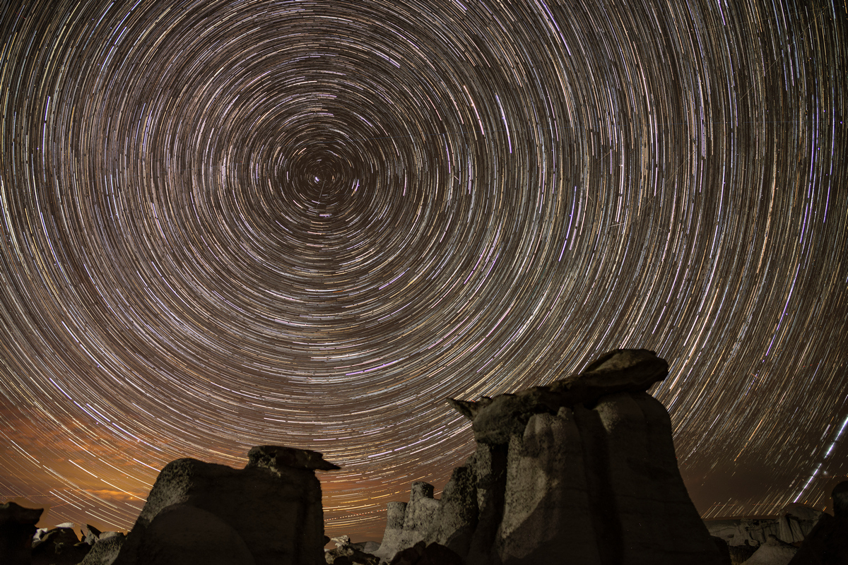 Night Sky over Hoodoos