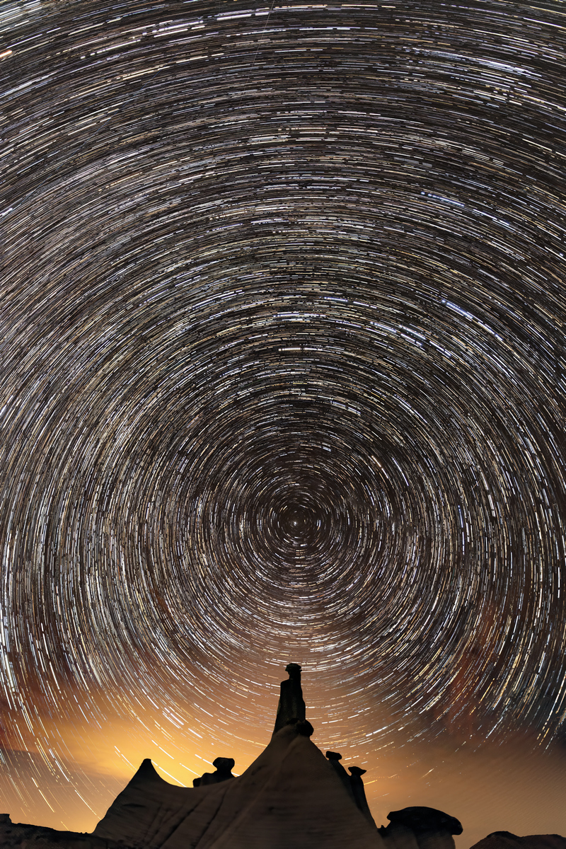 Swirling Stars, Steady Spires