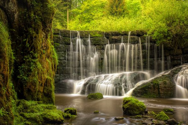 waterfalls