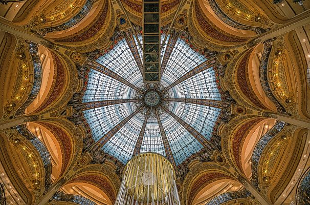 galeries Lafayette Ceiling