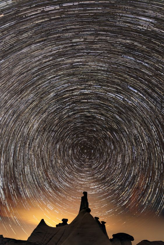 Swirling Stars, Steady Spires